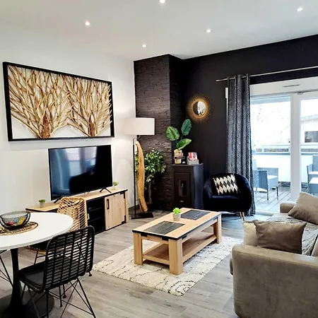 Apartment Black&white Home-by So'serenityhome-balcon-parking Cluses